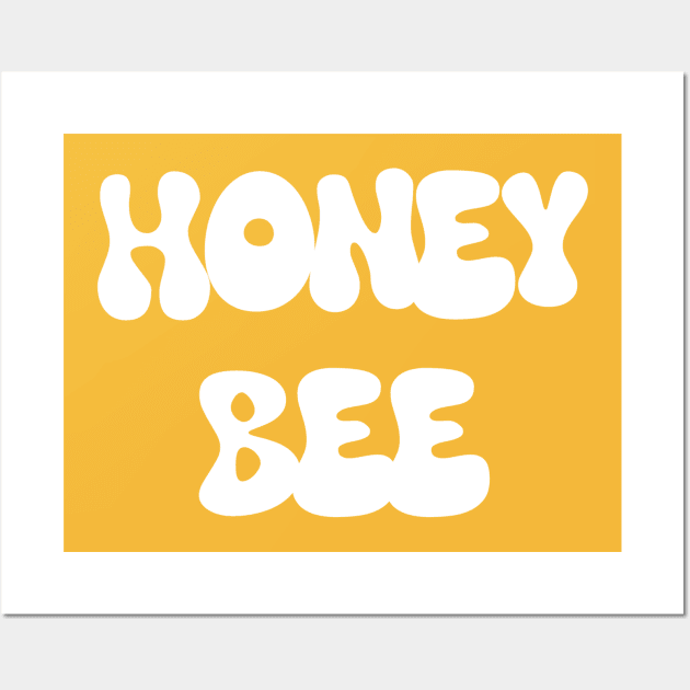 Honey bee Wall Art by Blueberry Pie 